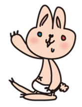 tonny of a rabbit sticker #408135