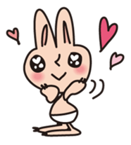 tonny of a rabbit sticker #408136