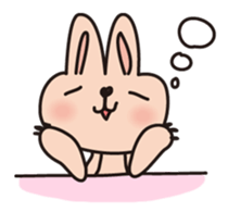 tonny of a rabbit sticker #408137