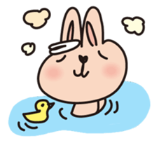 tonny of a rabbit sticker #408139