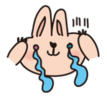 tonny of a rabbit sticker #408141