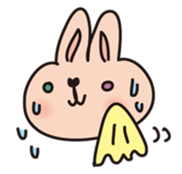 tonny of a rabbit sticker #408143