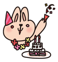 tonny of a rabbit sticker #408144