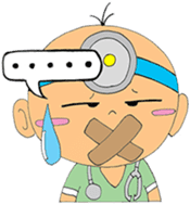 I'm a doctor. sticker #408390