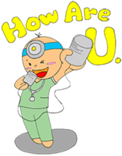 I'm a doctor. sticker #408391