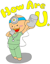 I'm a doctor. sticker #408391