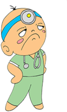 I'm a doctor. sticker #408406