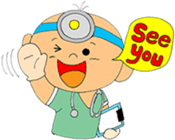 I'm a doctor. sticker #408407