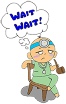 I'm a doctor. sticker #408421