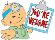 I'm a doctor. sticker #408422