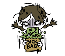 Mie Mie The funny girl sticker #409292
