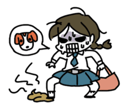 Mie Mie The funny girl sticker #409301