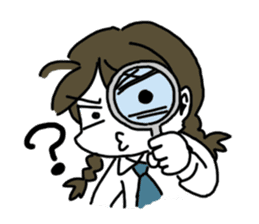 Mie Mie The funny girl sticker #409303