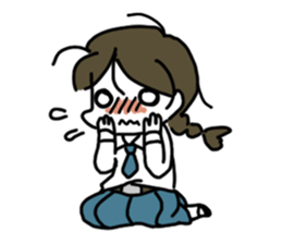 Mie Mie The funny girl sticker #409323