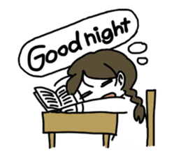 Mie Mie The funny girl sticker #409325