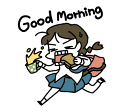 Mie Mie The funny girl sticker #409327