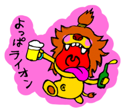 Animals Japanese Pun sticker #409633