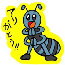 Animals Japanese Pun sticker #409634