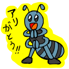 Animals Japanese Pun sticker #409634