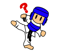 I love taekwondo sticker #409995