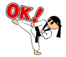 I love taekwondo sticker #409998