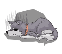 Husky&Wolf sticker #410034