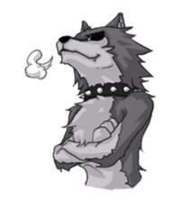 Husky&Wolf sticker #410035
