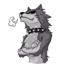 Husky&Wolf sticker #410035
