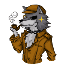 Husky&Wolf sticker #410040