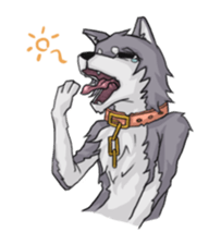 Husky&Wolf sticker #410041