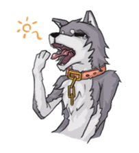 Husky&Wolf sticker #410041