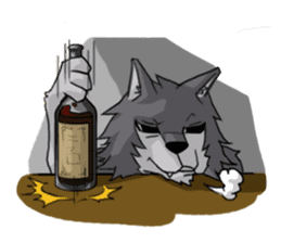 Husky&Wolf sticker #410042