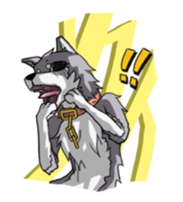 Husky&Wolf sticker #410043