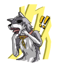 Husky&Wolf sticker #410043