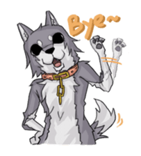 Husky&Wolf sticker #410050