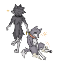 Husky&Wolf sticker #410051
