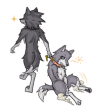 Husky&Wolf sticker #410051