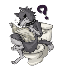 Husky&Wolf sticker #410052