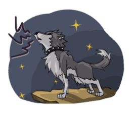 Husky&Wolf sticker #410053