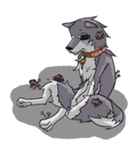 Husky&Wolf sticker #410054