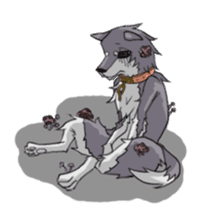 Husky&Wolf sticker #410054