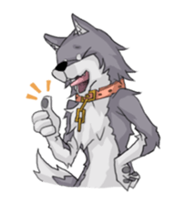 Husky&Wolf sticker #410056