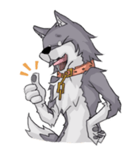 Husky&Wolf sticker #410056