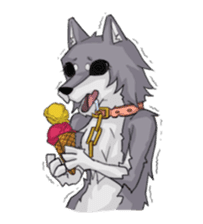 Husky&Wolf sticker #410057