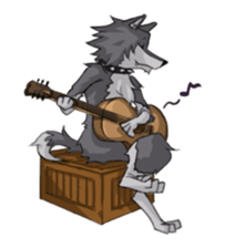 Husky&Wolf sticker #410059