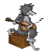 Husky&Wolf sticker #410059