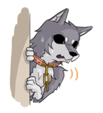 Husky&Wolf sticker #410060
