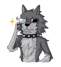 Husky&Wolf sticker #410063