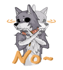 Husky&Wolf sticker #410067