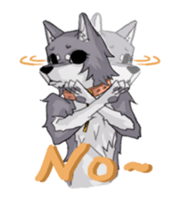 Husky&Wolf sticker #410067